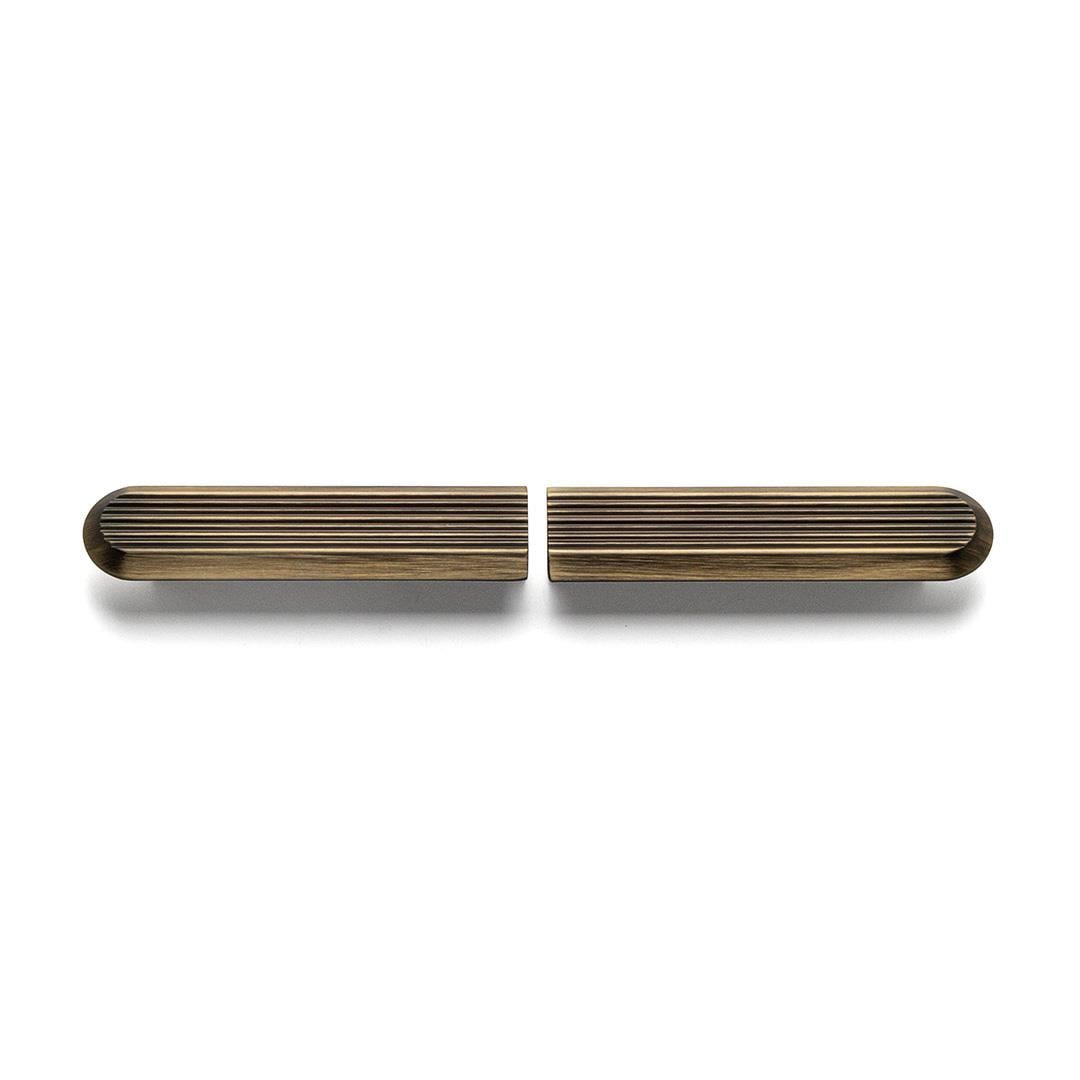 Line-Çizgili Kulp 96 Mm Antik Renk Tek Adet