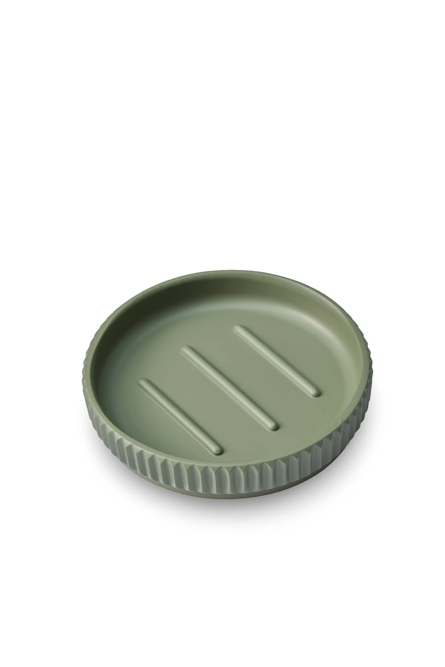 Lumi Kanallı Katı Sabunluk - Olive Green