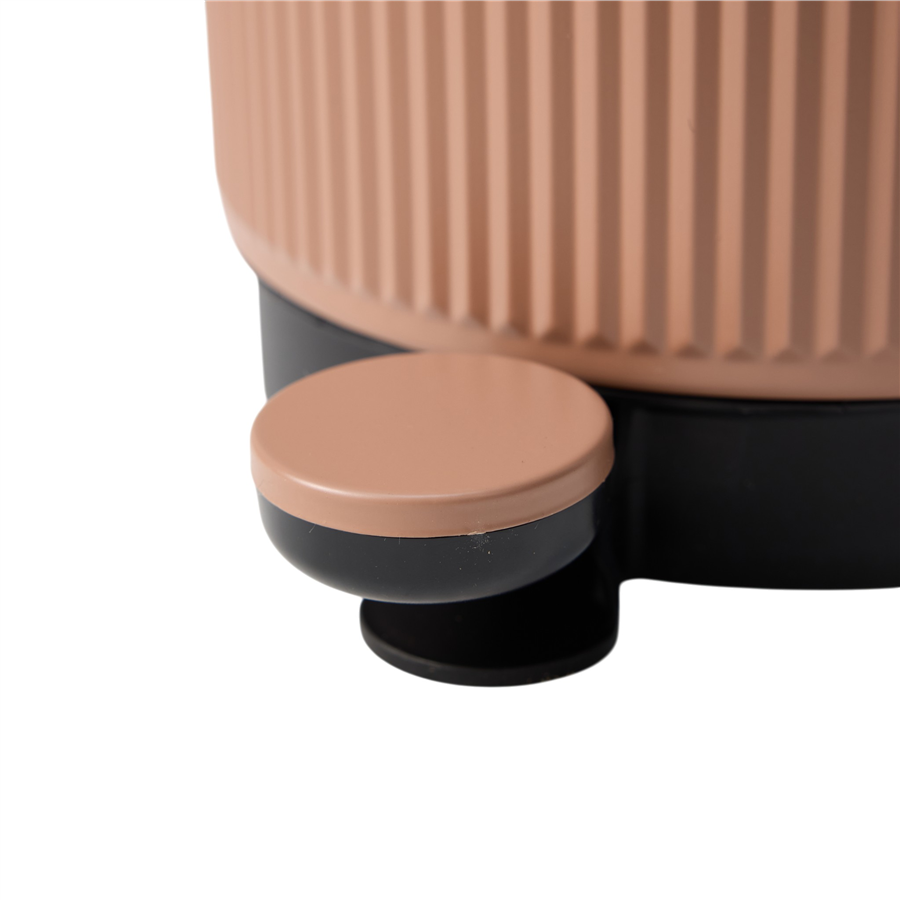 Lumi Kanallı Pedallı Çöp Kovası 5 L Terracotta