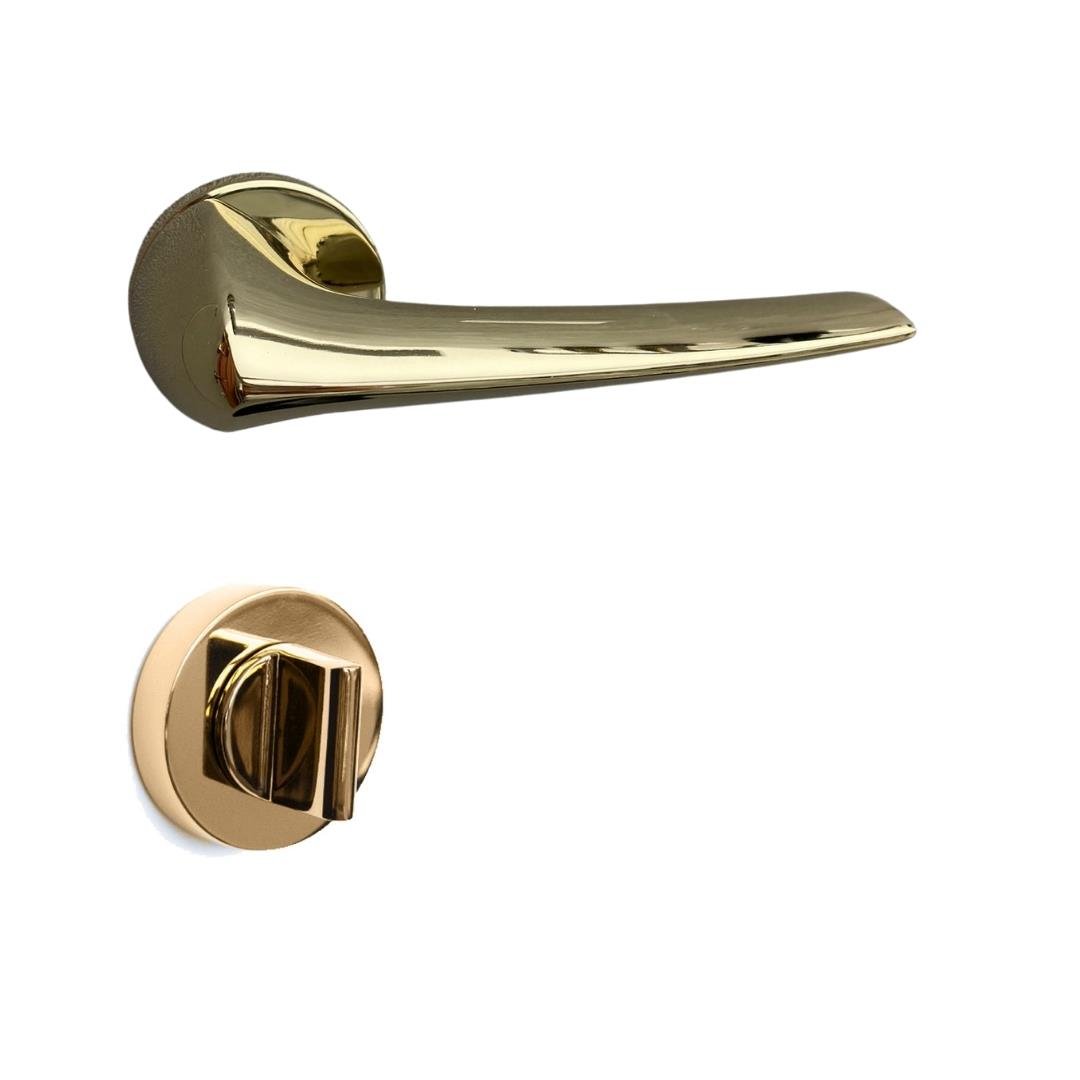 MAJA Rozetli Kapı Kolu Gold