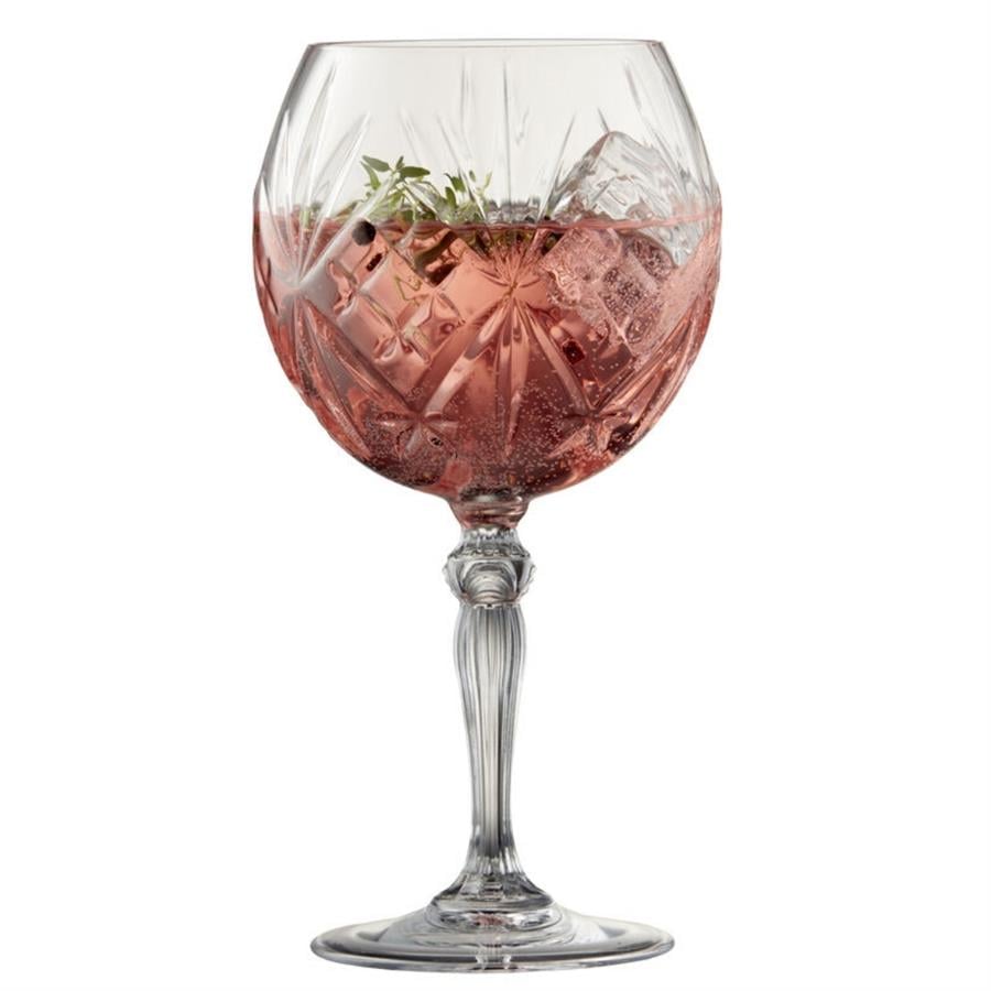 Melodia Kristal Cin Tonik Bardağı 4 Adet 65 Cl