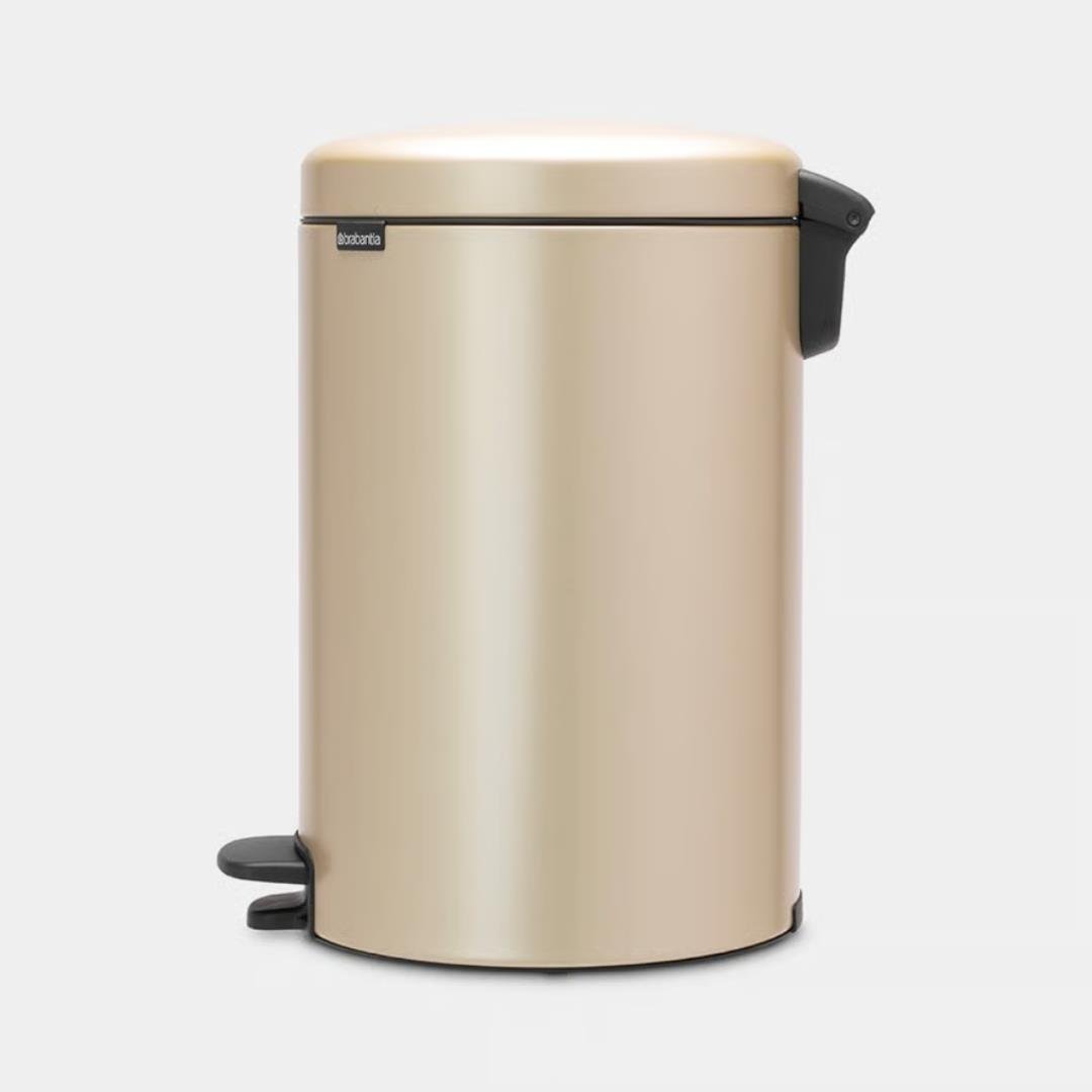 Newıcon Champagne Pedallı Çöp Kutusu 20 L 