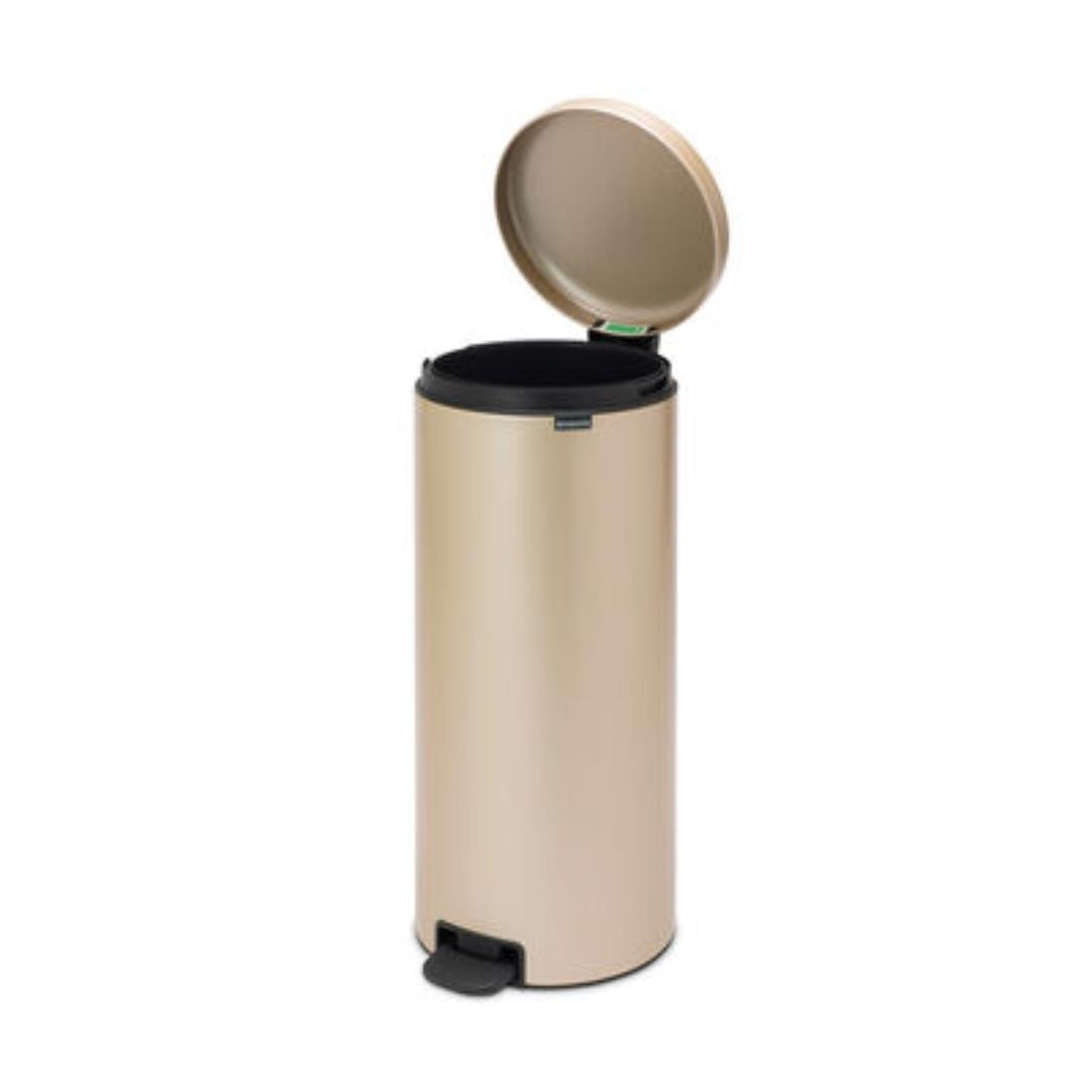 Newıcon Champagne Pedallı Çöp Kutusu 30 L
