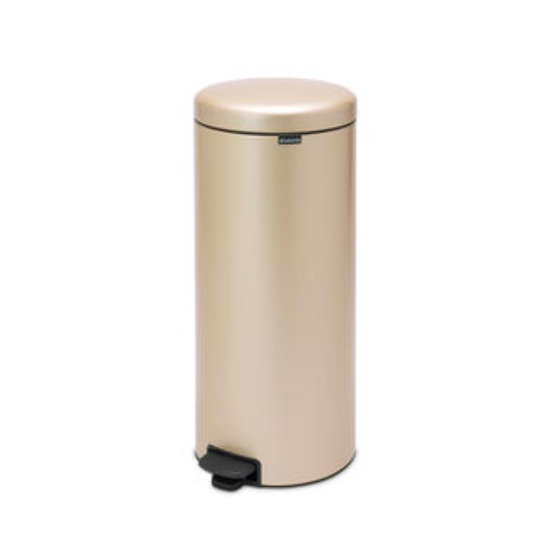 Newıcon Champagne Pedallı Çöp Kutusu 30 L