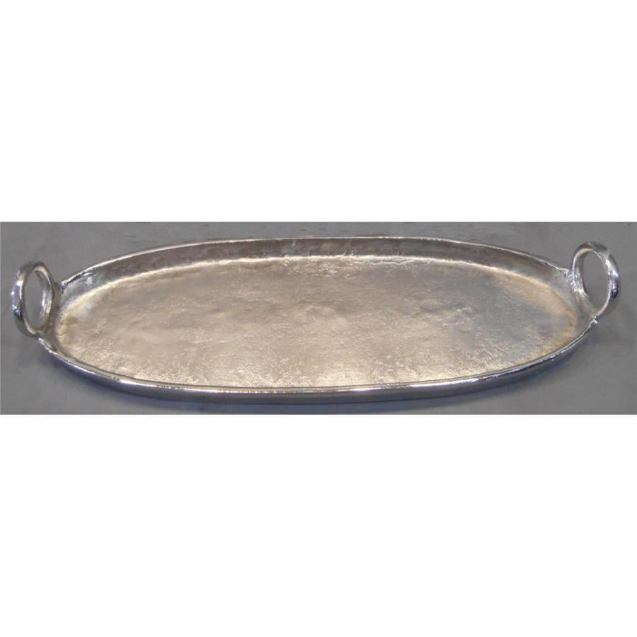 Oval Kulplu Tepsi 60 X 24Cm