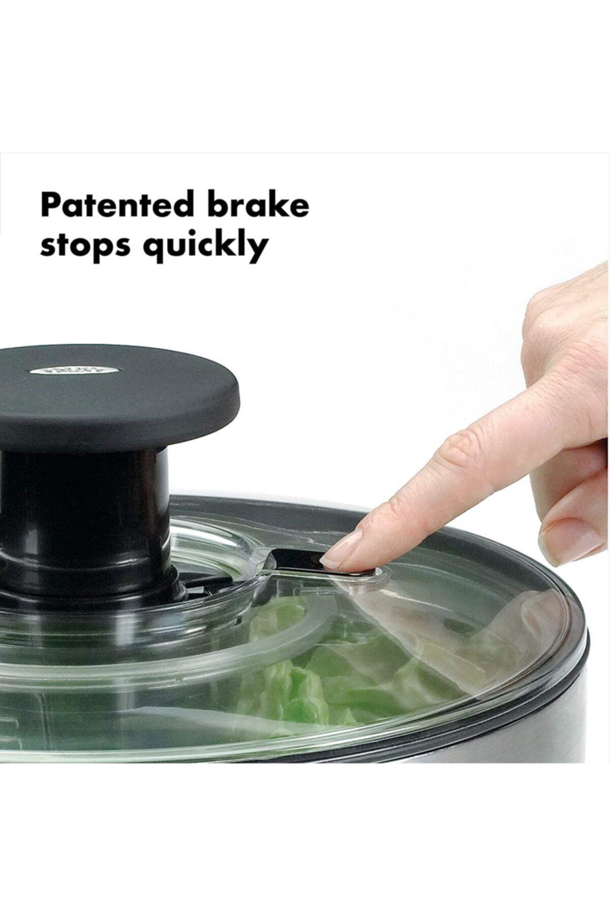 OXO STEEL ÇELİK SALATA KURUTUCU