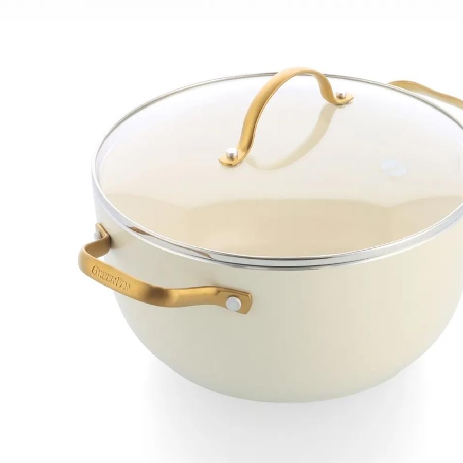 Padova Cream 10 Parça Tencere Seti