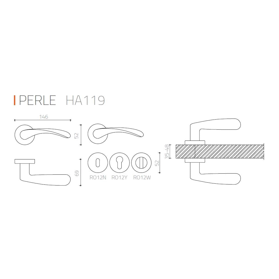 Perle Kapı Kolu