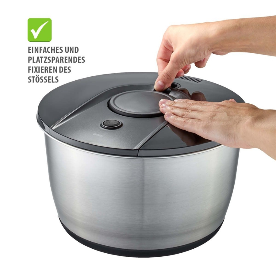 Push It Salata Kurutucusu Paslanmaz Çelik Ø 25 Cm - 5 L