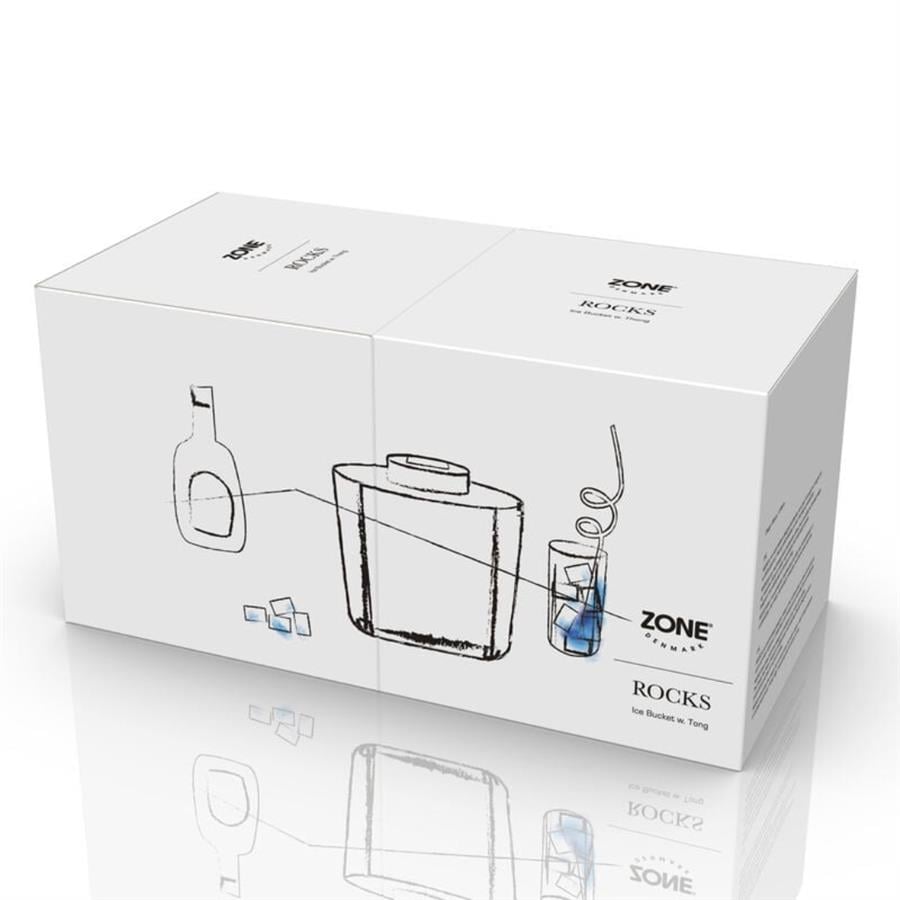 Rocks Buz Kovası Cilalı Paslanmaz Çelik 1000 ml - Çap:13 cm