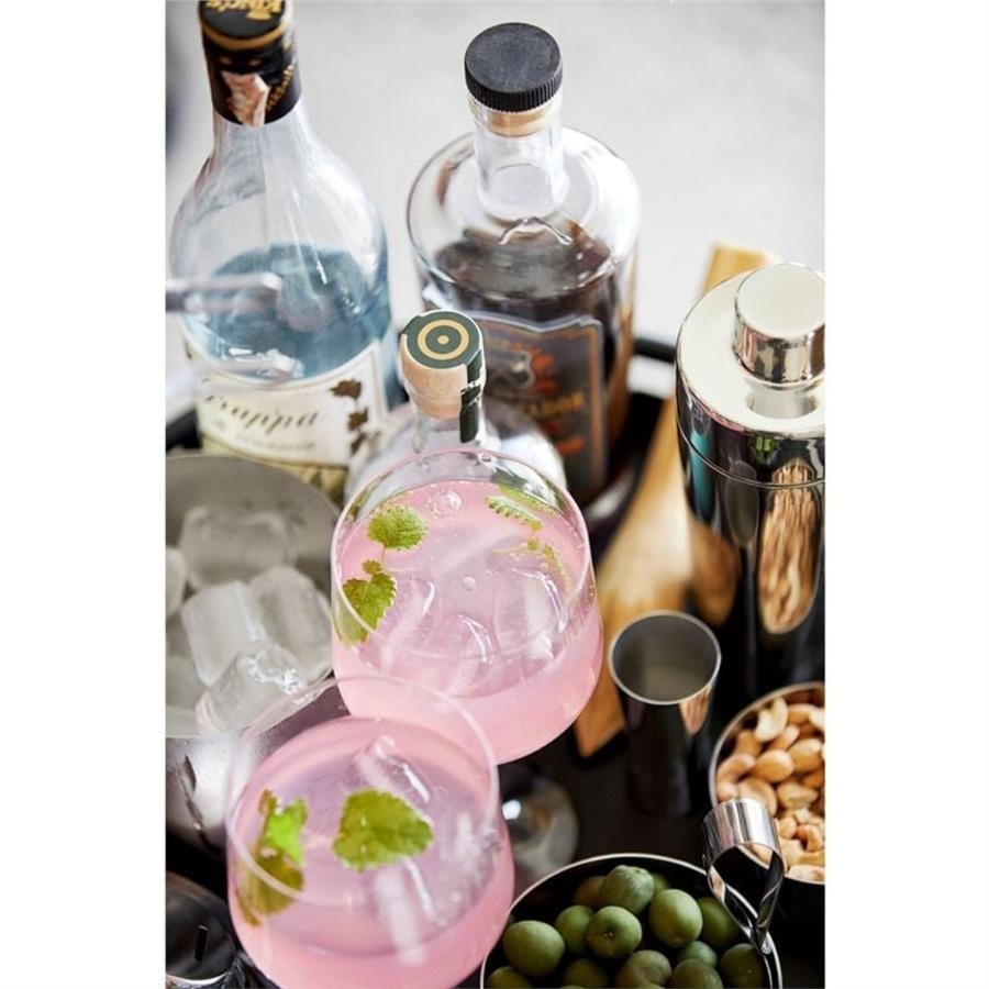 Rocks Çalkalayıcı Cilalı Paslanmaz Çelik 400 ml - Çap:7.8 cm
