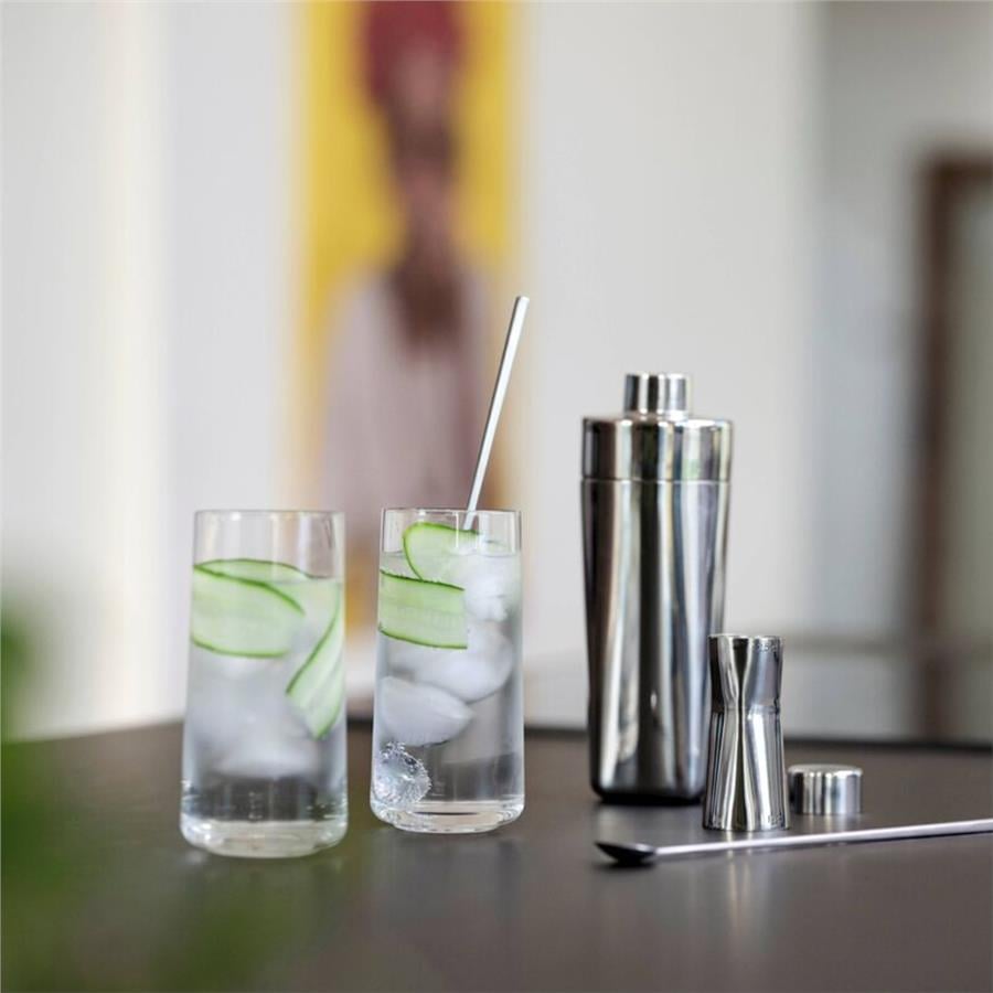 Rocks Çalkalayıcı Cilalı Paslanmaz Çelik 400 ml - Çap:7.8 cm