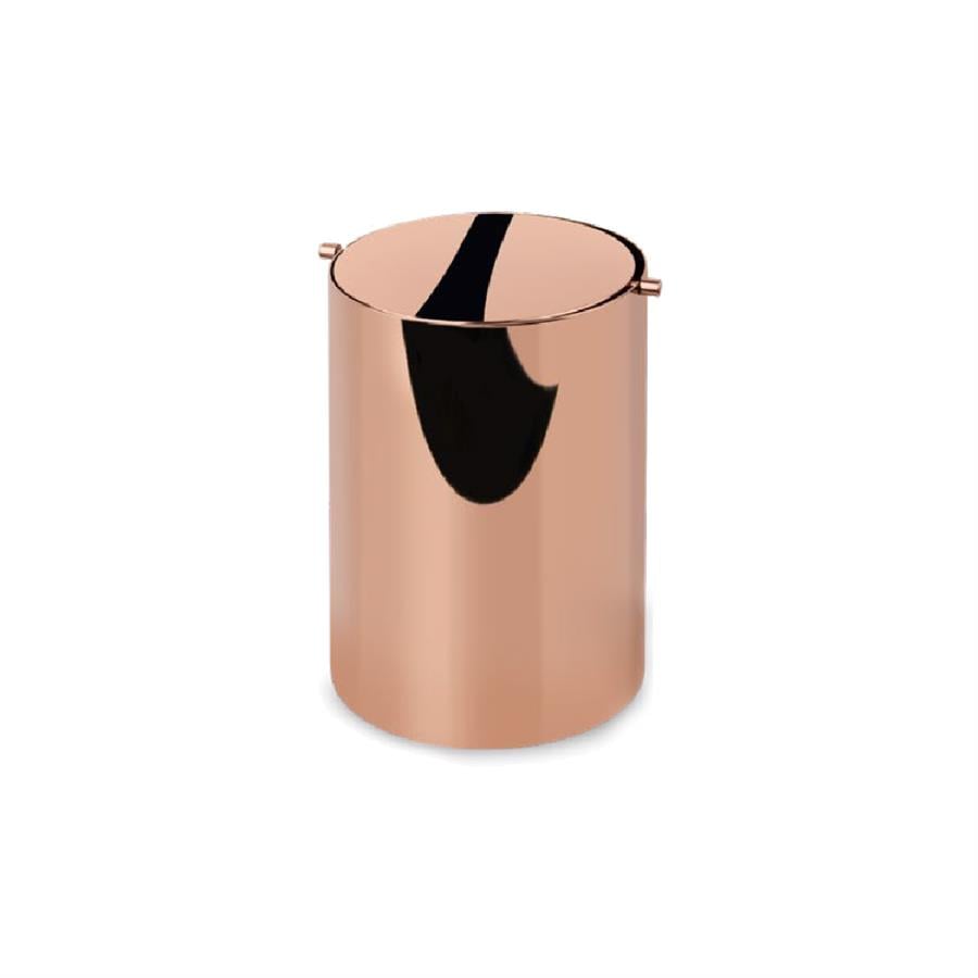 Rose Banyo Çöp Kovası 3 Lt Rose Renk 253X175X175 Mm