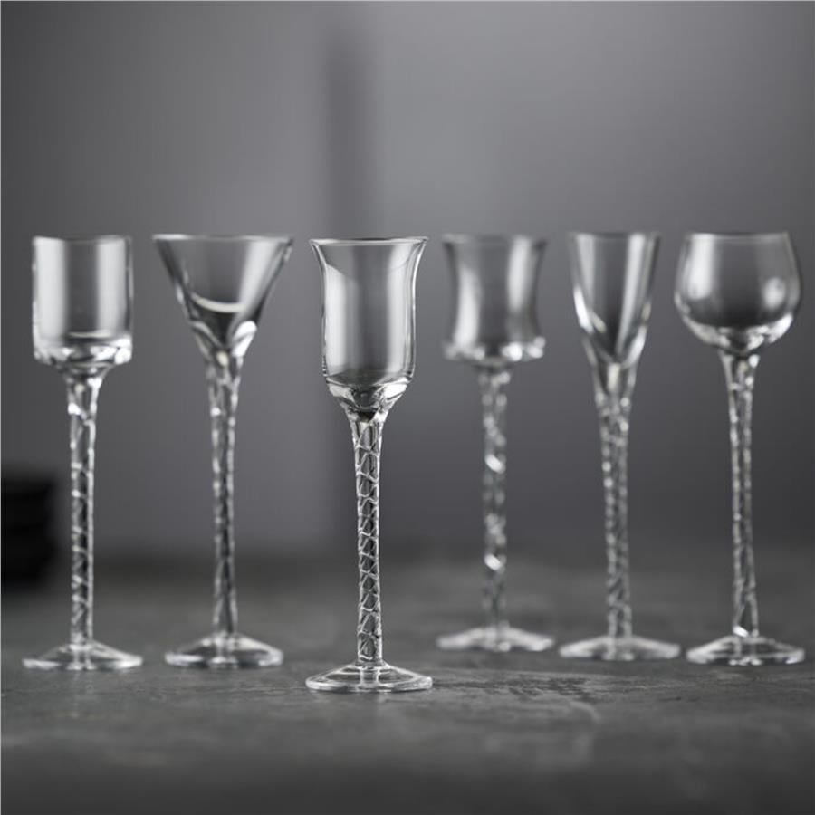 Rum Şeffaf Schnapps Bardağı 6 Adet 18 Cm