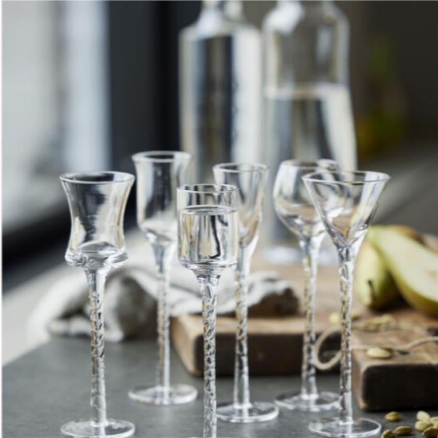 Rum Şeffaf Schnapps Bardağı 6 Adet 18 Cm