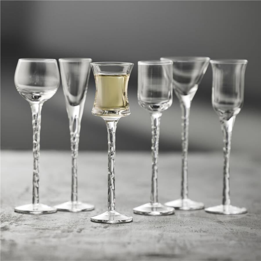 Rum Şeffaf Schnapps Bardağı 6 Adet 18 Cm