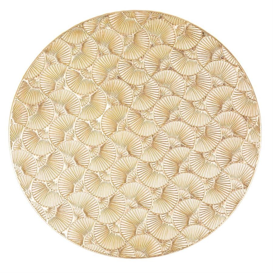 Servis Altlığı Capelınnı, Çap 38 Cm, Altın