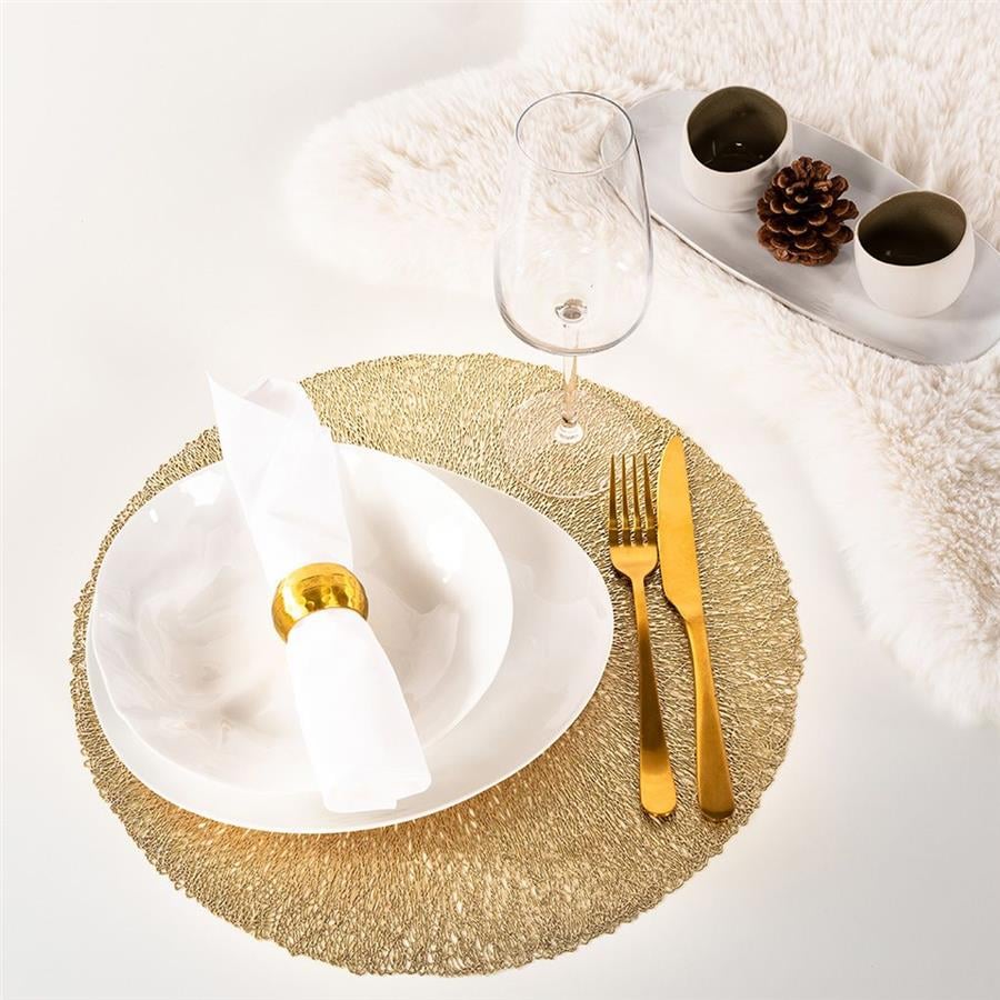 Servis Altlığı Capelınnı, Çap 38 Cm, Altın