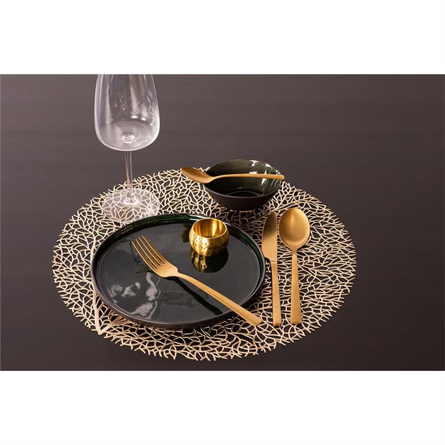 Servis Altlığı Capelınnı, Çap 38 Cm, Altın