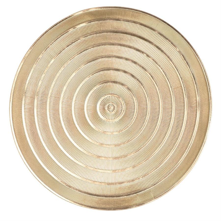 Servis Altlığı Capelınnı, Çap 39,5 Cm, Altın