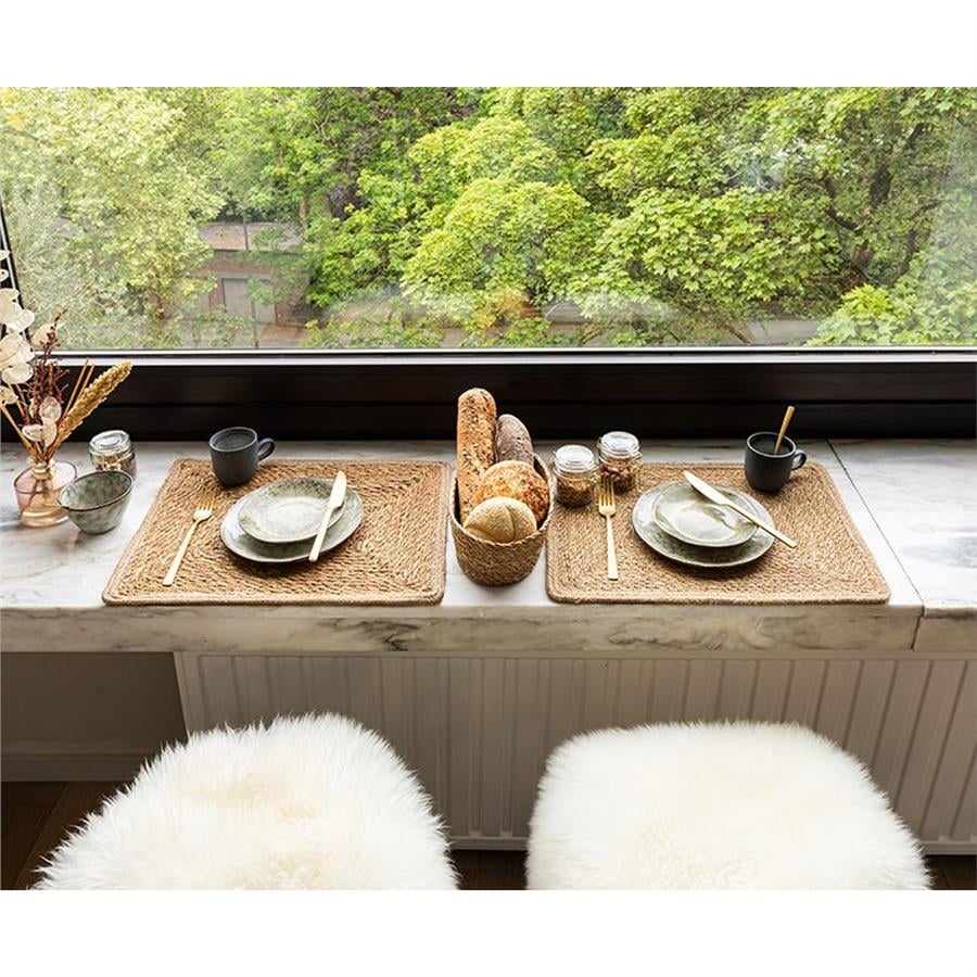 Servis Altlığı Jutta - 33X45 Cm, Doğal