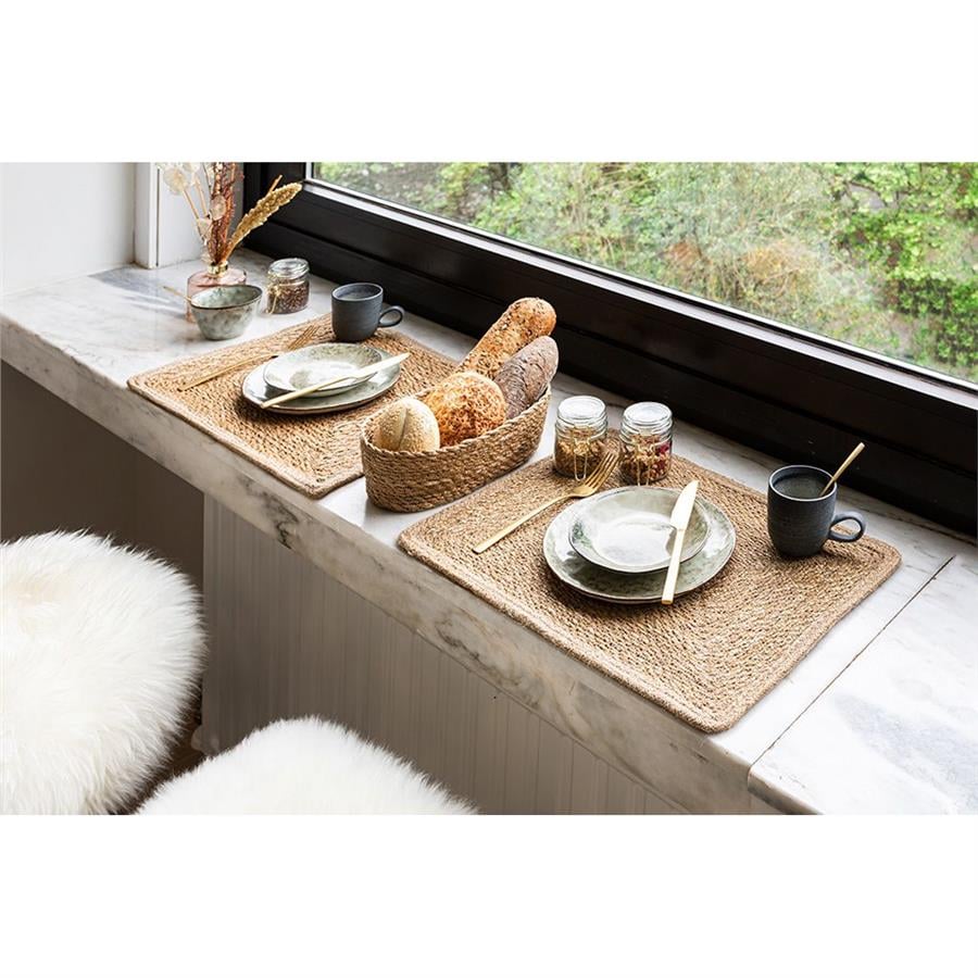 Servis Altlığı Jutta - 33X45 Cm, Doğal