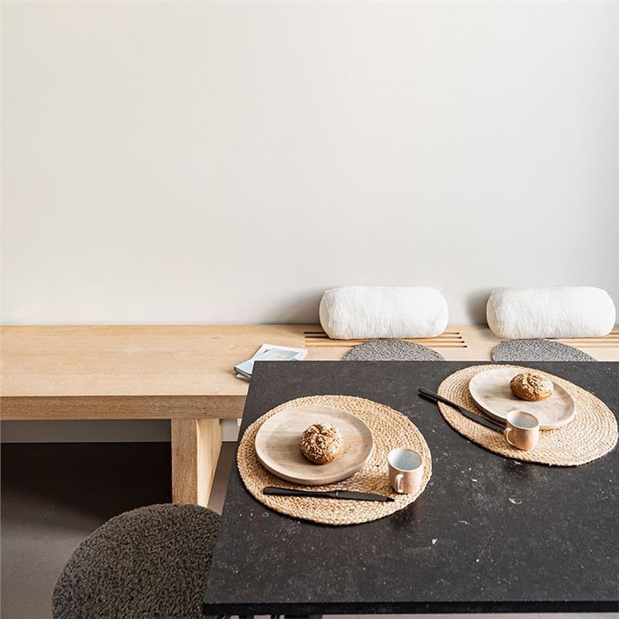 Servis Altlığı Jutta - Yuvarlak, Çap 38 Cm, Doğal