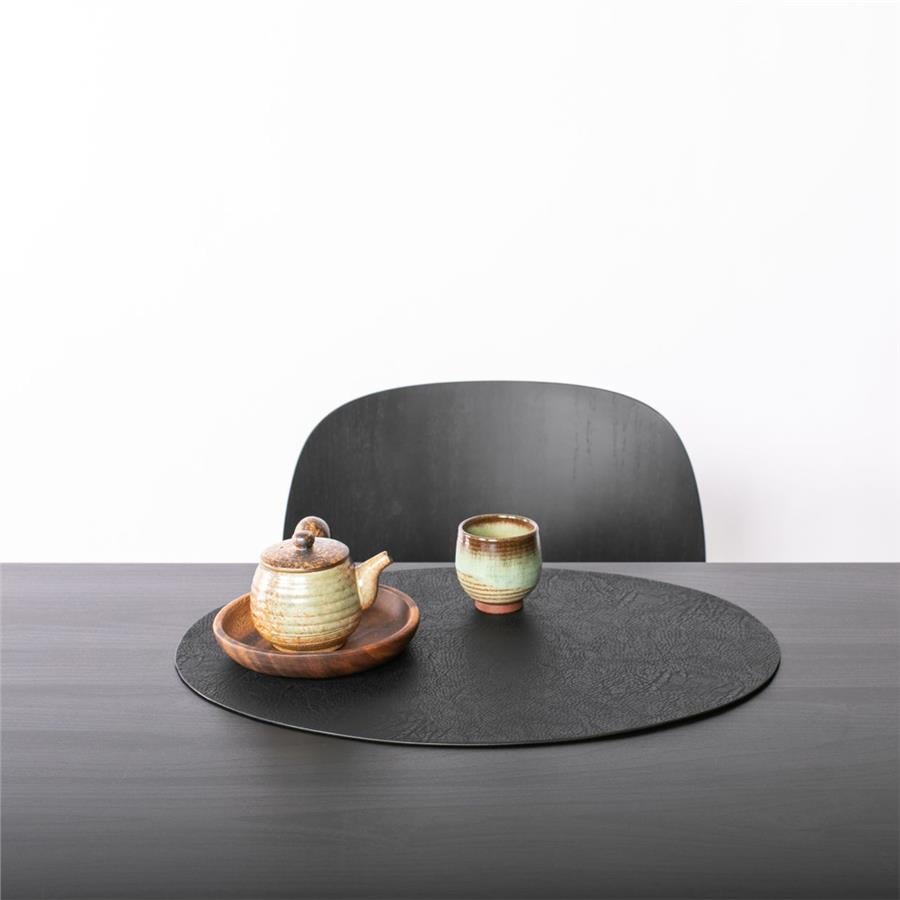 Servis Altlığı Troja - Oval, 33X45Cm, Siyah