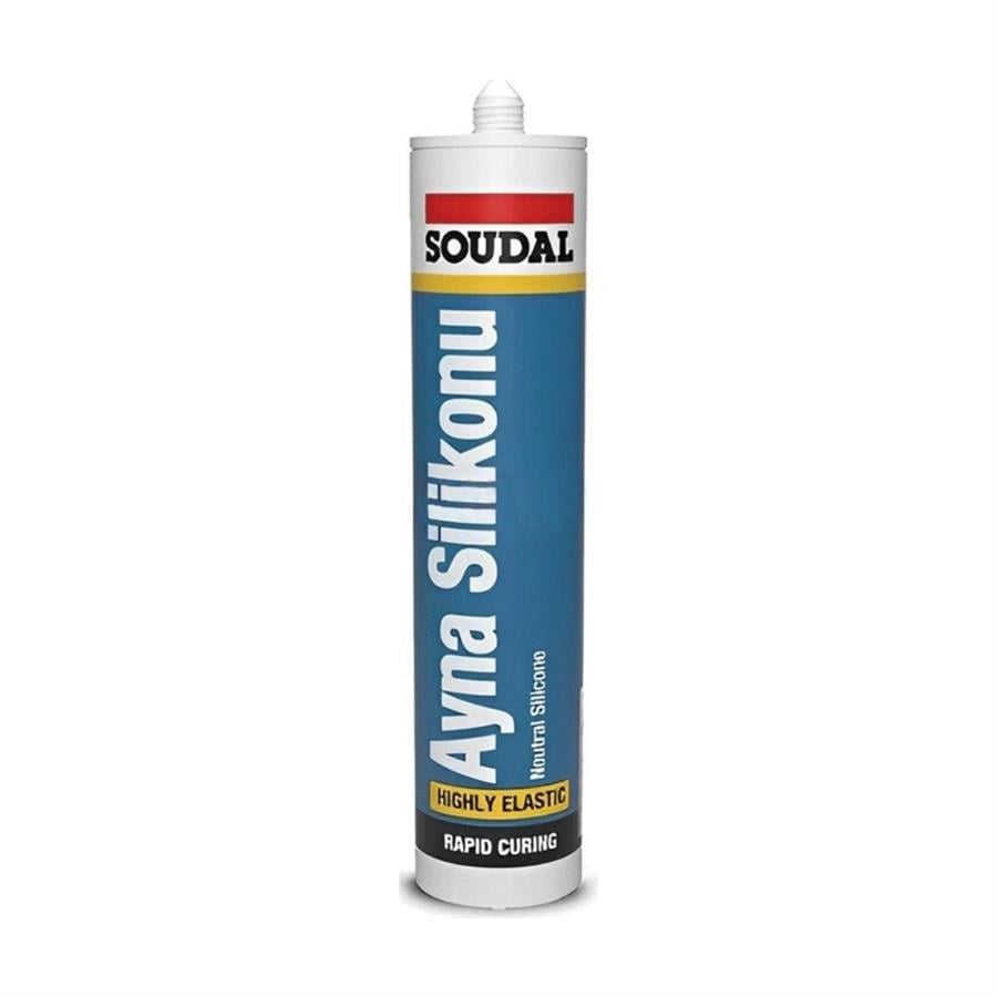 Soudal Ayna Silikonu 280 Ml Şeffaf
