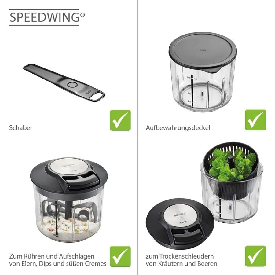 Speedwıng Çoklu Kıyıcı 800 Ml