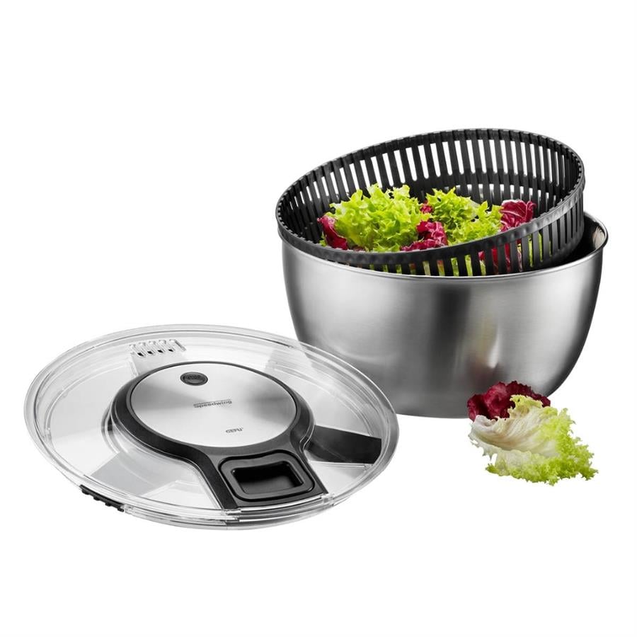 Speedwıng Salata Kurutucusu Paslanmaz Çelik Kaseli 5 L