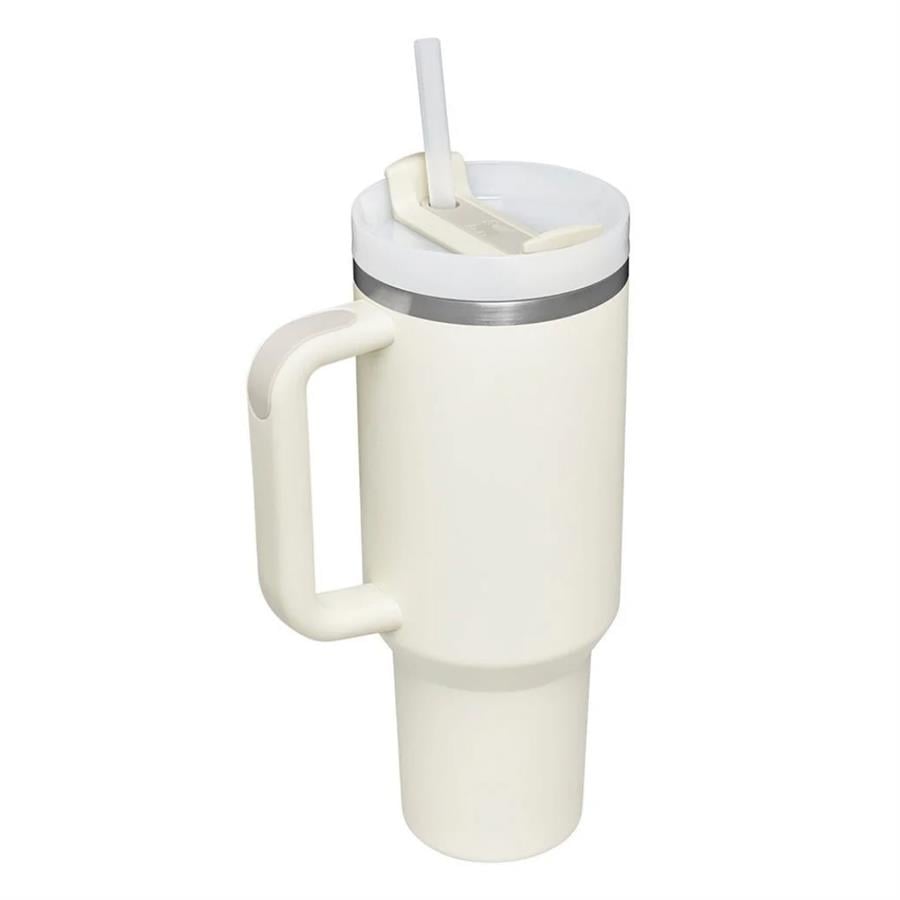 Stanley Quencher Pipetli Termos Bardak 1.18 Lt - Krem