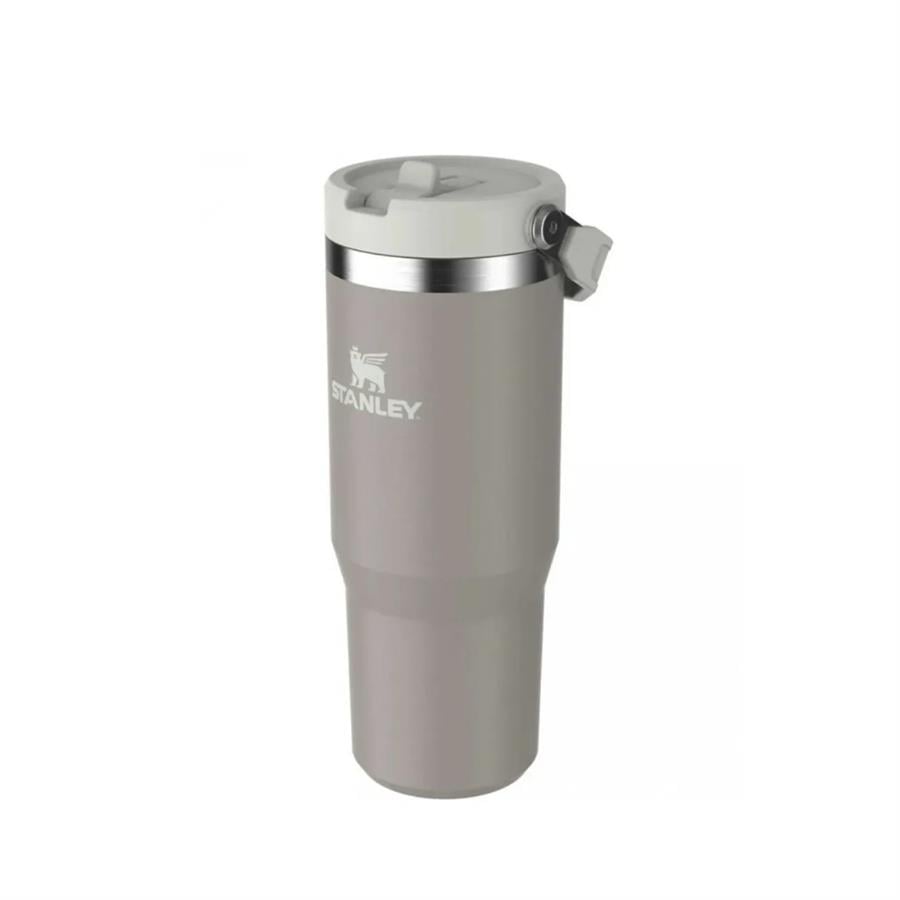 Stanley The IceFlow Flip Straw Pipetli Termos Bardak 0,89 LT - Gri