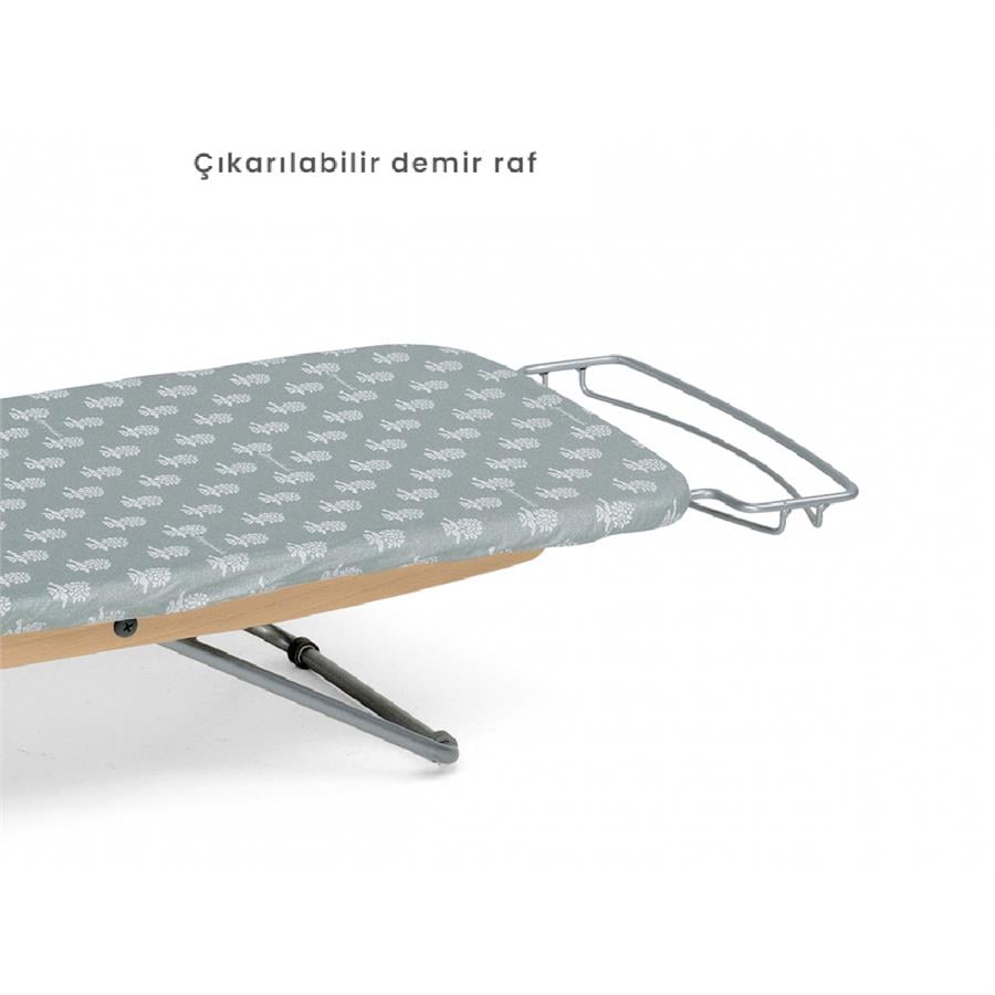 Stirofast Katlanabilir Masa Üstü Ütü Masası Doğal Renk