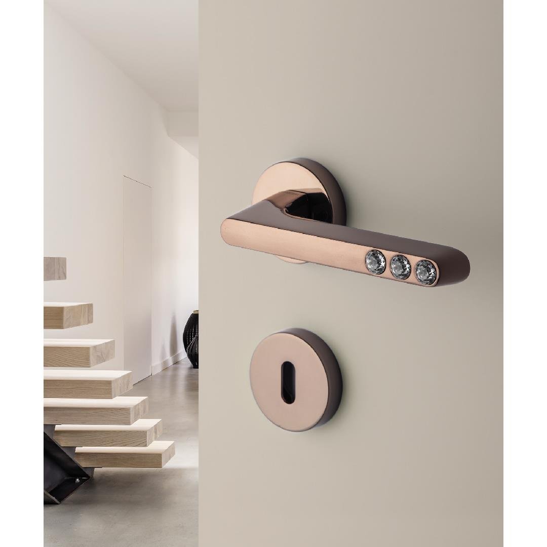 SUETTO ROZETLİ KAPI KOLU ROSE RENK