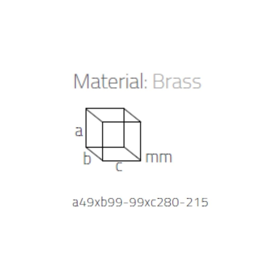 System Banyo Krom Duş Rafı Krom Renk 68X280X280 Mm