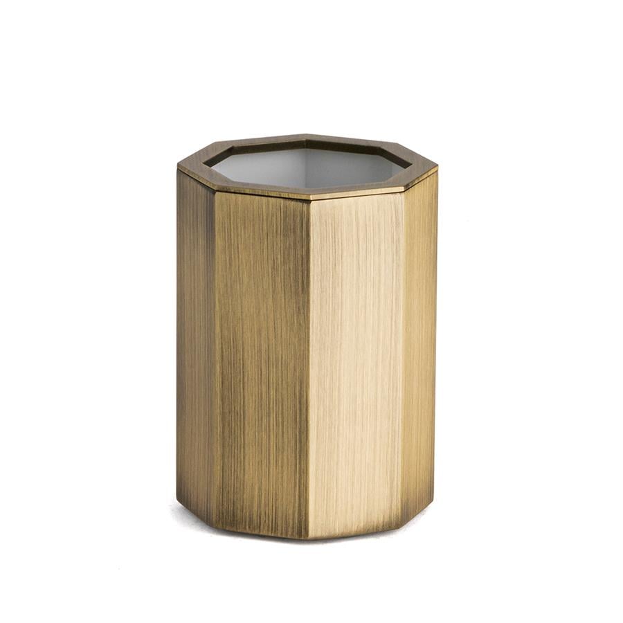 Tezgah Üstü Diş Fırçalığı Antik Renk 102X70X70 Mm