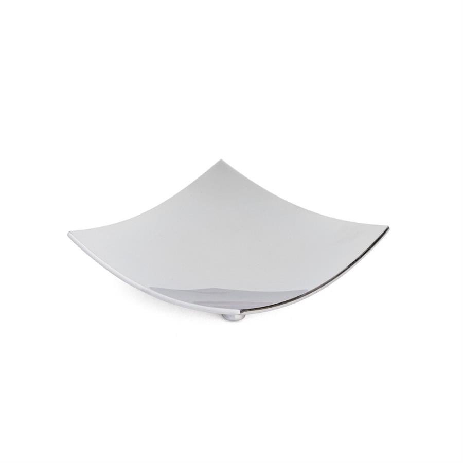 Tezgah Üstü Katı Sabunluk Krom Renk 27X115X115 Mm