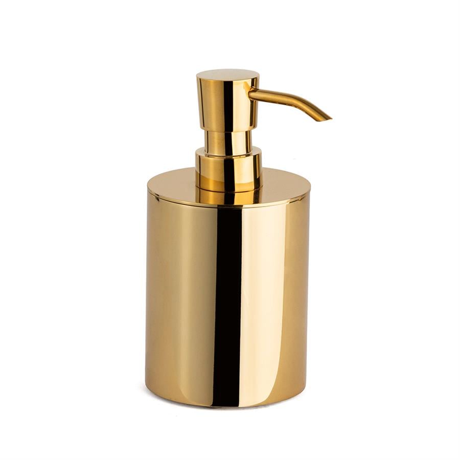 Tezgah Üstü Sıvı Sabunluk 250 Ml Gold Renk 160X80X103 Mm