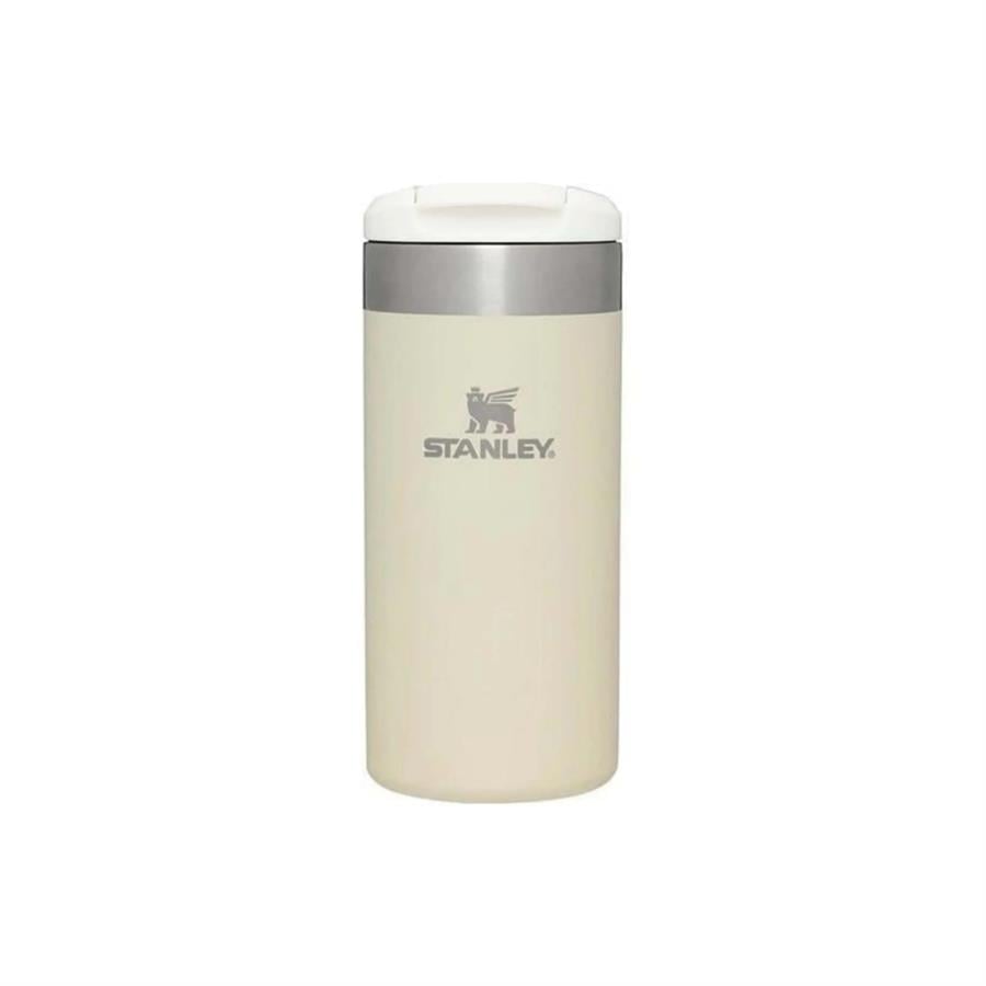 The Aerolight™ Transit Mug .35L / 12Oz Cream Metallic Termos
