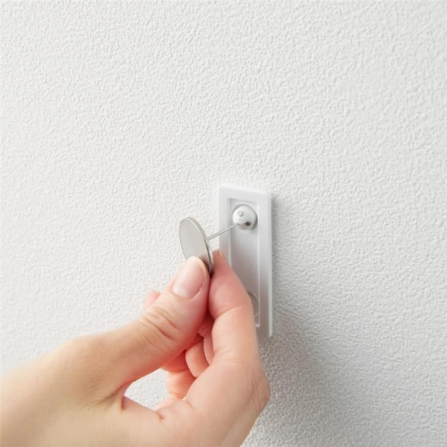 Tower Duvar Kancaları (3'Lü Set) Beyaz Renk