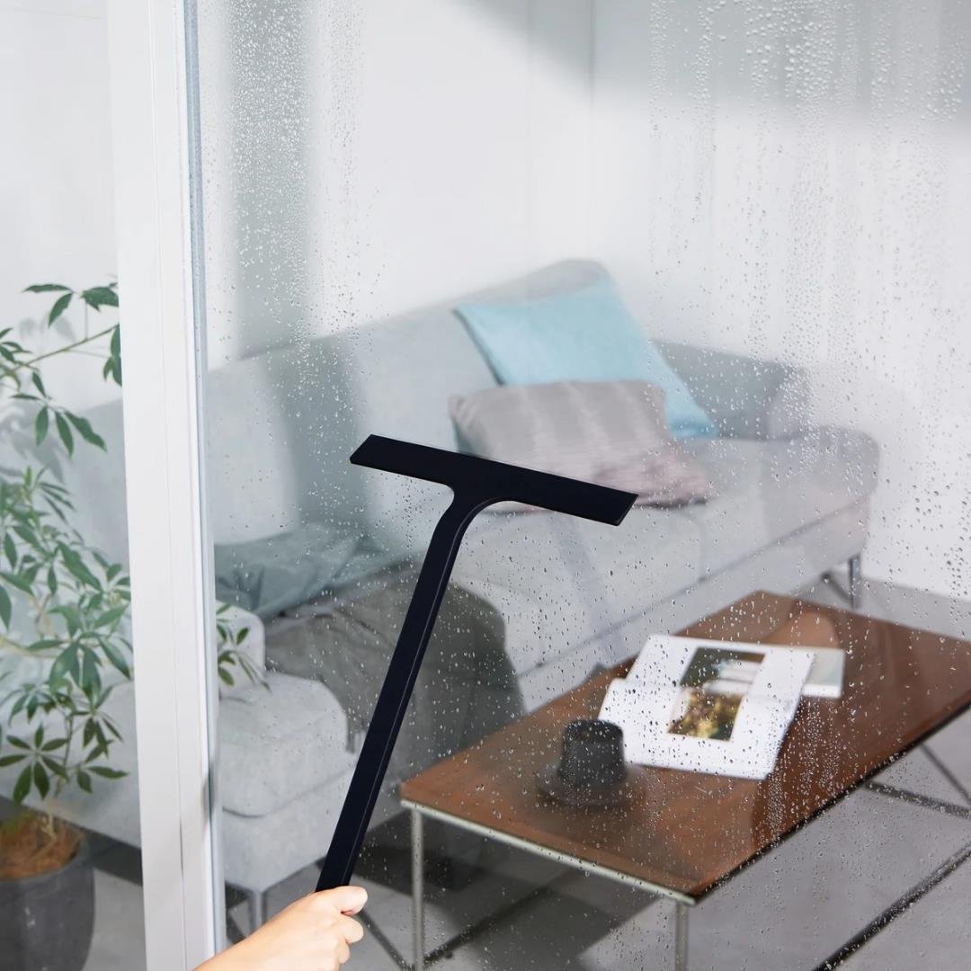 Tower Mıknatıslı Duş Çekçeki/Manyetik Silecek Siyah Renk 50 Cm
