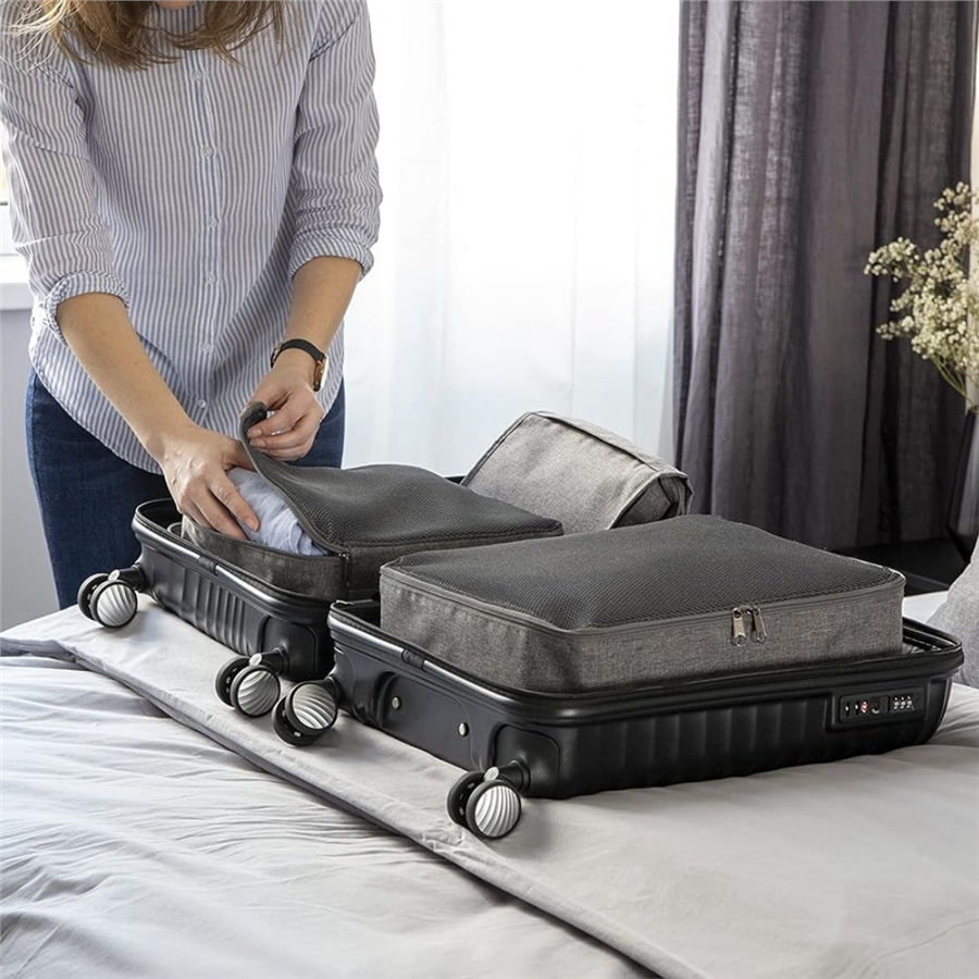 Travel Organizer L Büyük Boy Seyahat Düzenleyici Gri