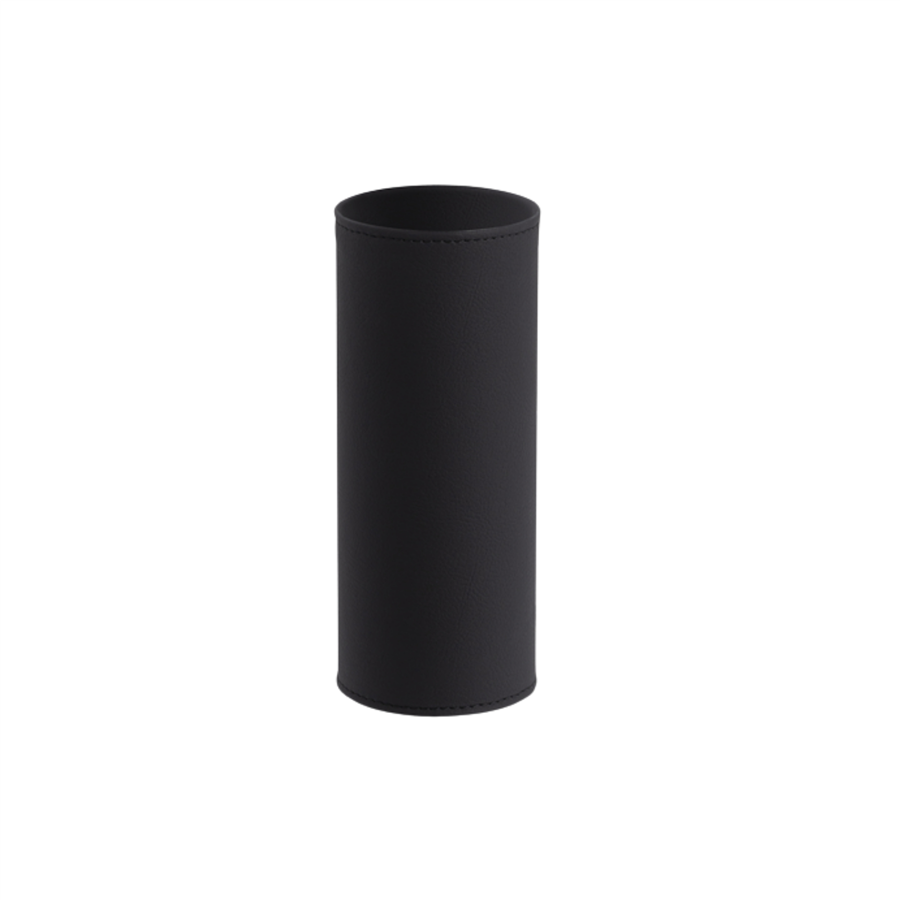 Tuvalet Fırçalığı Derisi Siyah Ø 8 cm
