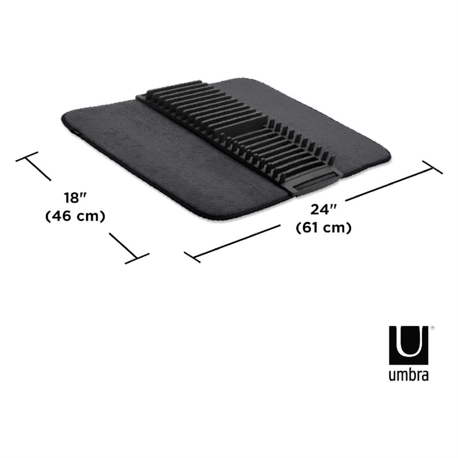 Udry Paspaslı Bulaşık Kurutmalık Siyah