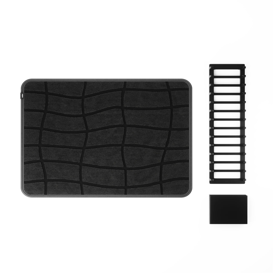 UDry Ultra Bulaşık Kurutmalık Siyah 61x43x12 cm