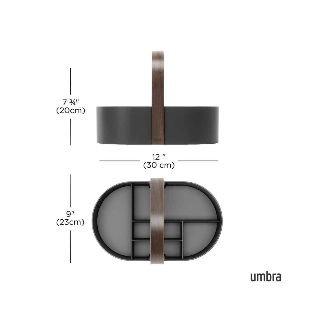 Umbra Bellwood Caddy Siyah/Ceviz