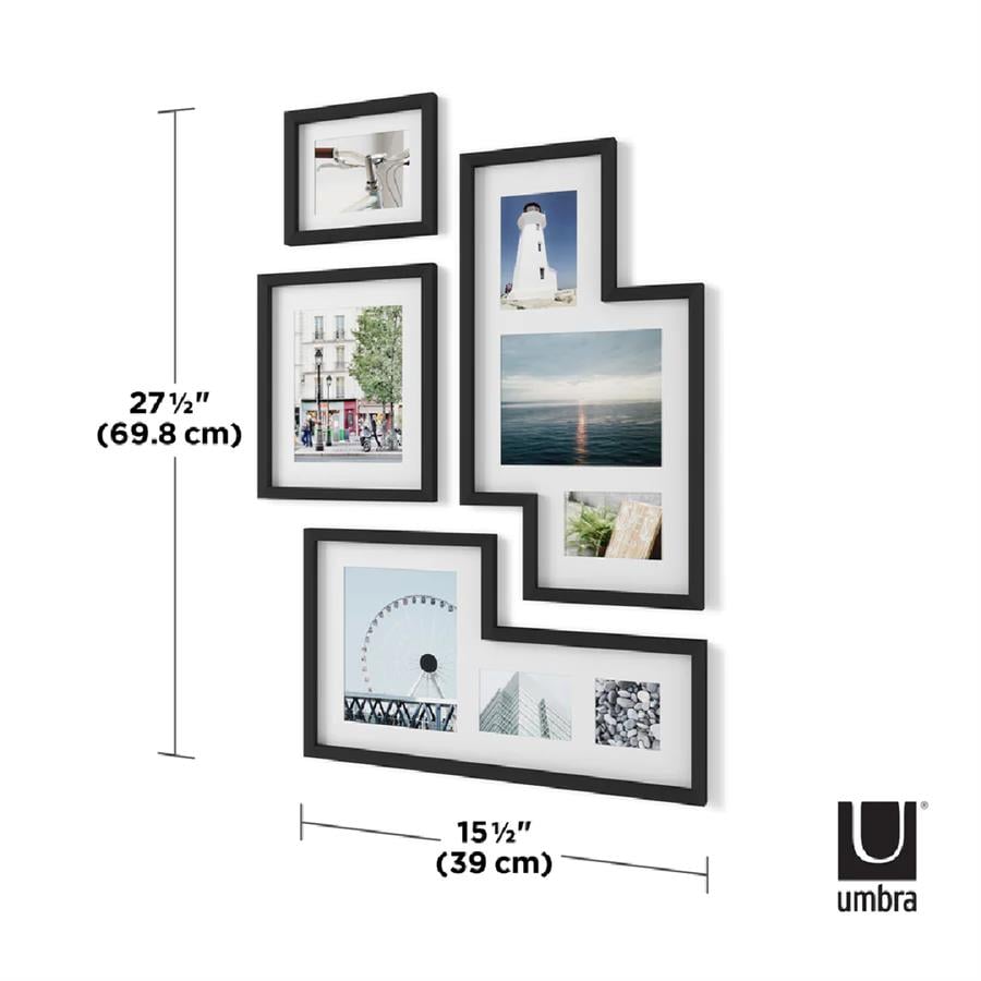Umbra Mingle Gallery Resim Çerçevesi Seti Siyah Renk
