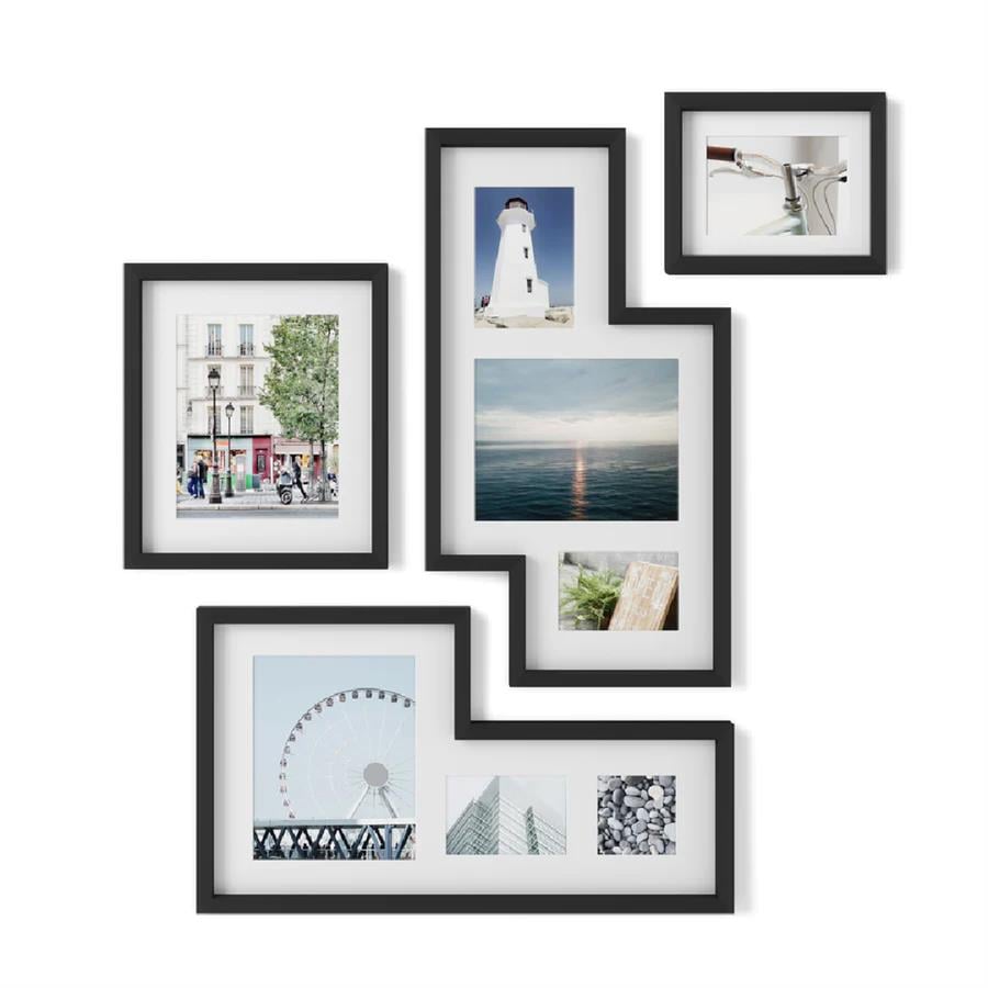 Umbra Mingle Gallery Resim Çerçevesi Seti Siyah Renk