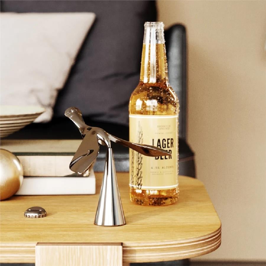Umbra Tipsy Dengeleyici Şişe Açacağı Krom Renk